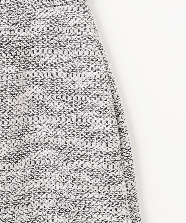 自由区 カラミツイード スカート ライトグレー系