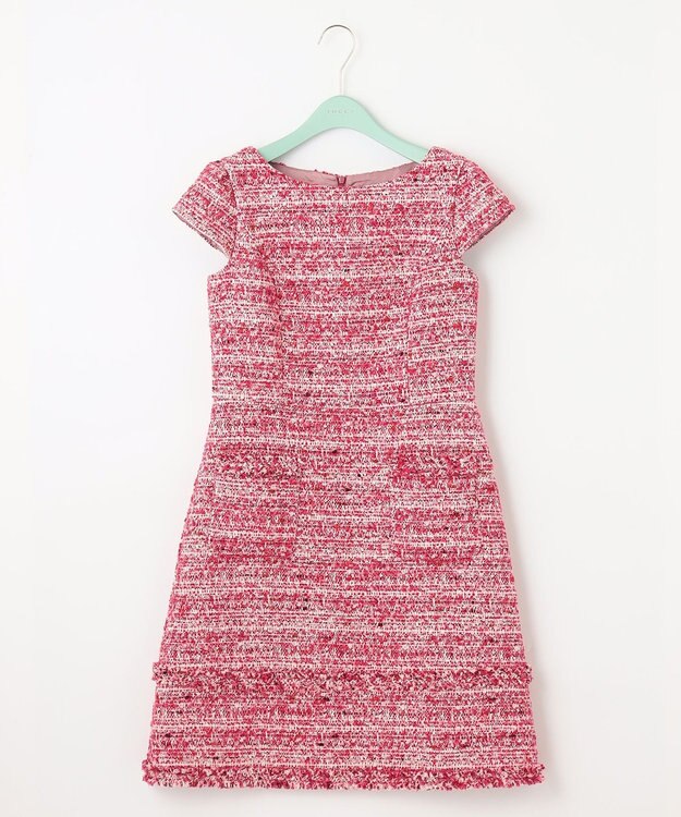 TOCCA CAMELOT TWEED ドレス オールドローズ系