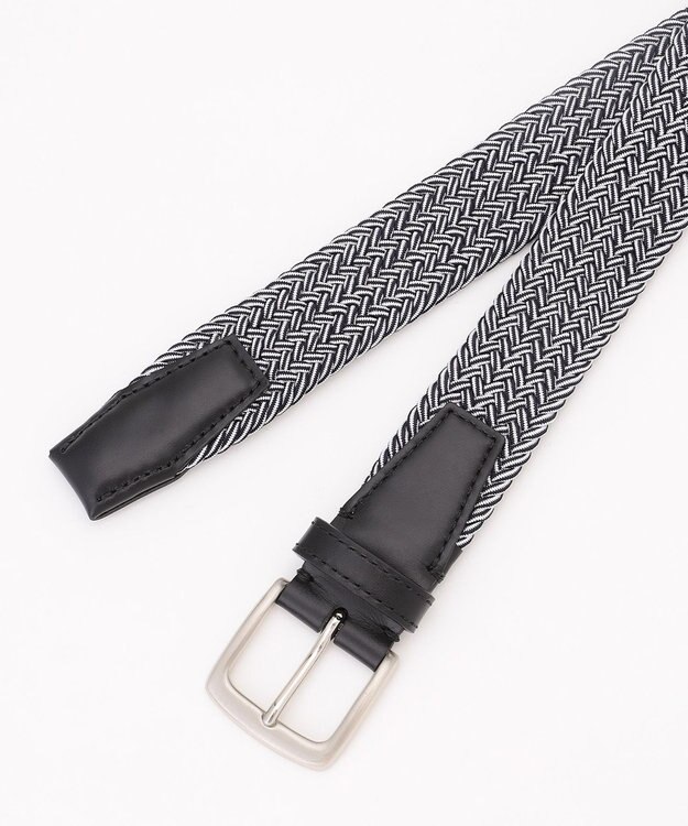 JOSEPH HOMME 新モデル【日本製】エラスティックベルト グレー系5