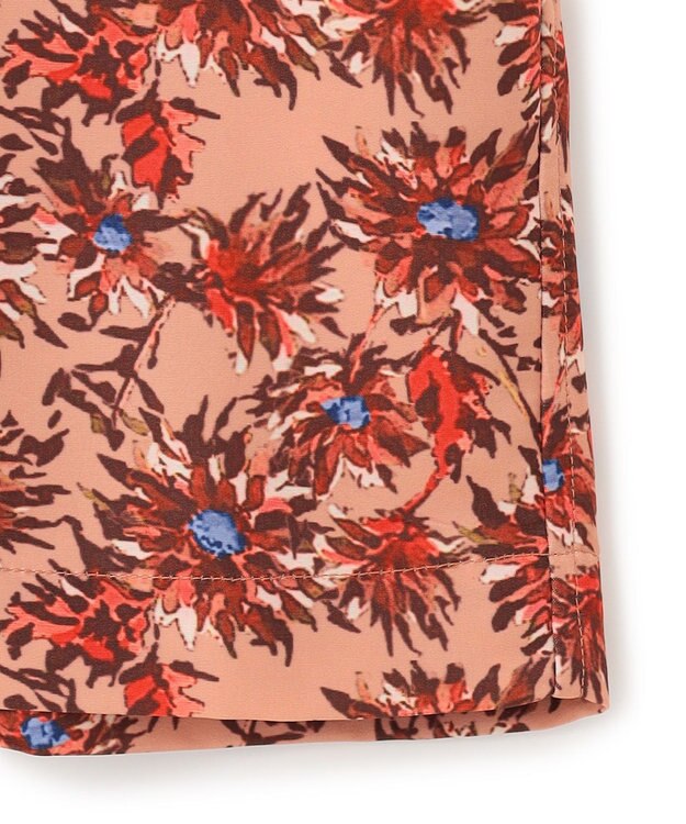 UNFILO MENS TORO TORO オープンカラーシャツ [24年春夏商品] 花柄赤