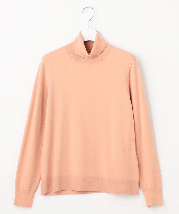 J.PRESS LADIES 【ご好評につき新色追加！・WEB限定カラーあり・洗える】PRINCE タートルネック ニット ピンク系