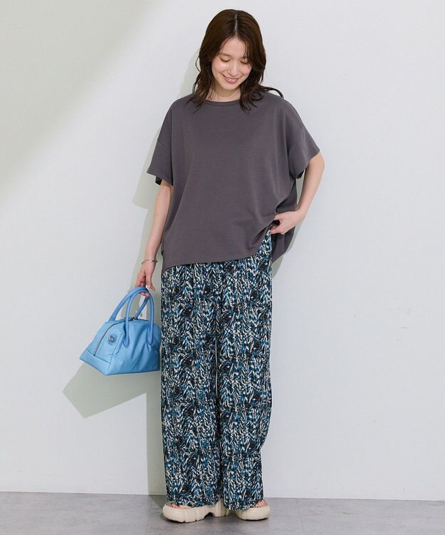 Green Parks 超冷感コクーンカットプルオーバー Gray