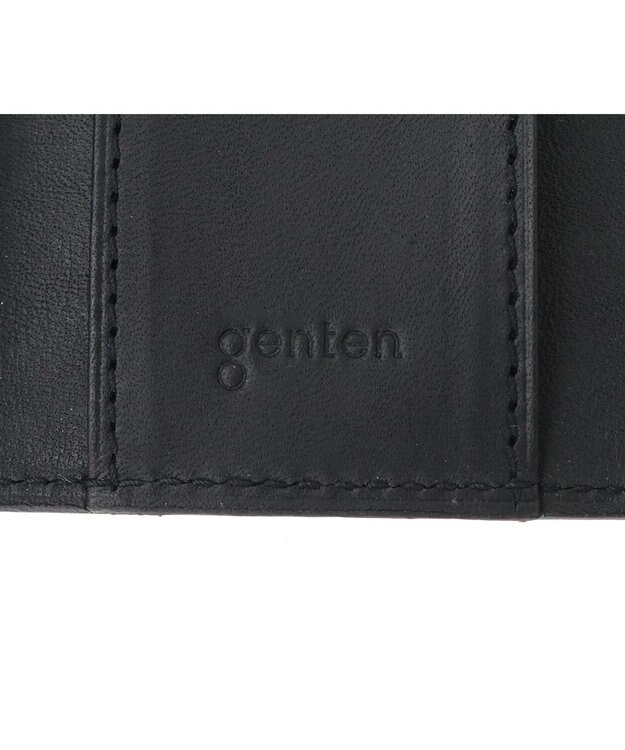 genten スマートウォレットⅡ 三連キーケース クロ