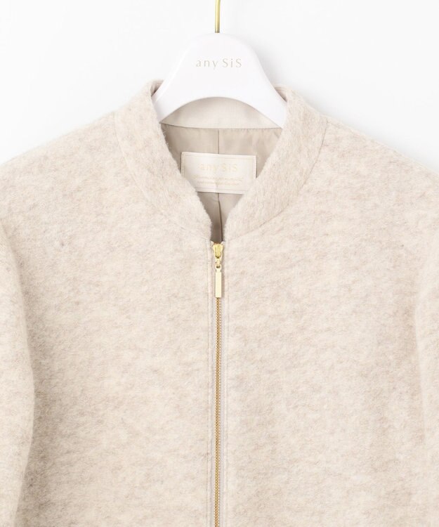 ANY SIS スライバー ブルゾン アイボリー