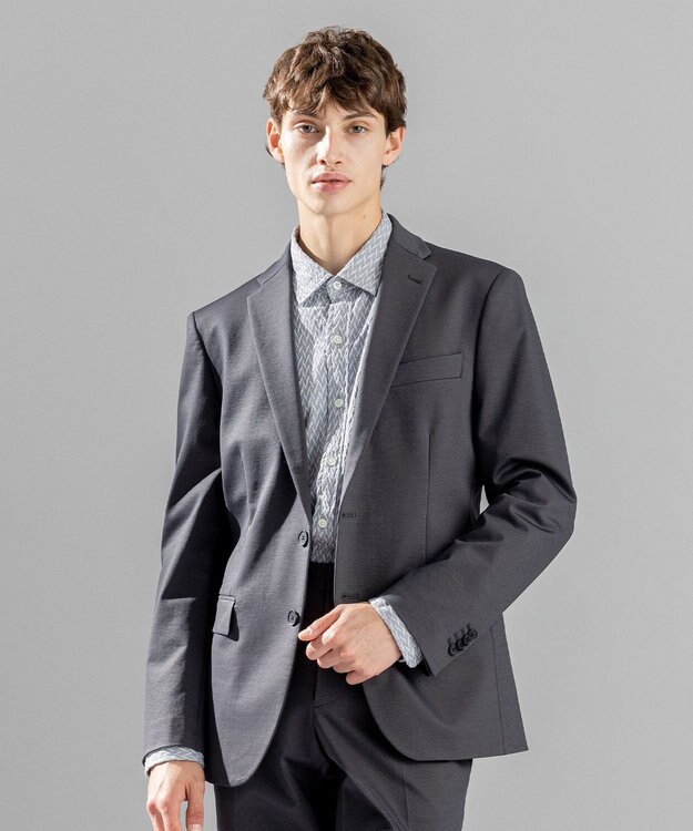 JOSEPH HOMME コンプレッションジャージー ジャケット グレー系