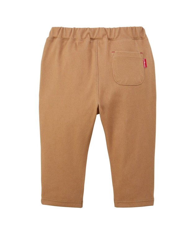 MIKI HOUSE HOT BISCUITS 【Everyday Series】ワンポイント ストレッチ10分丈パンツ ベージュ