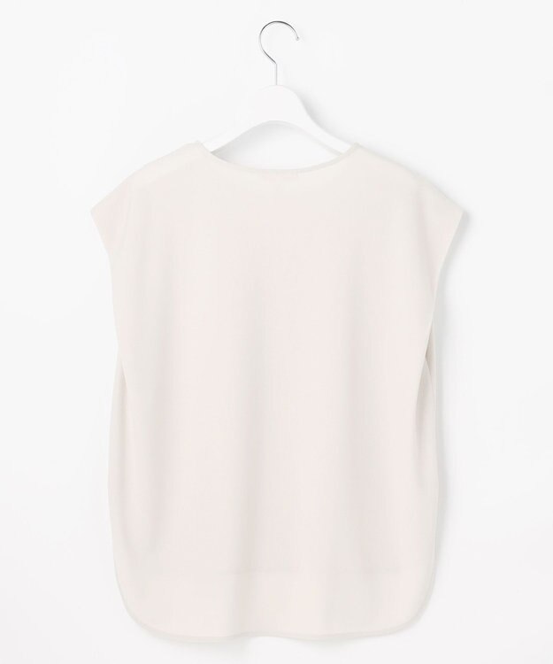 自由区 【WEB先行販売】ストレッチアムンゼンフレンチスリーブ カットソー ベージュ