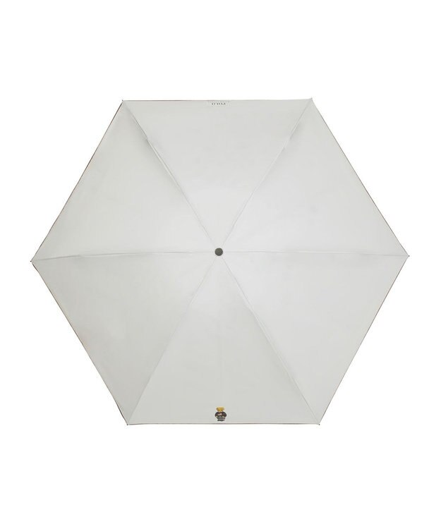 MOONBAT 【軽量】POLO RALPH LAUREN 遮光 晴雨兼用 折りたたみ日傘 無地 ポロベア オフ