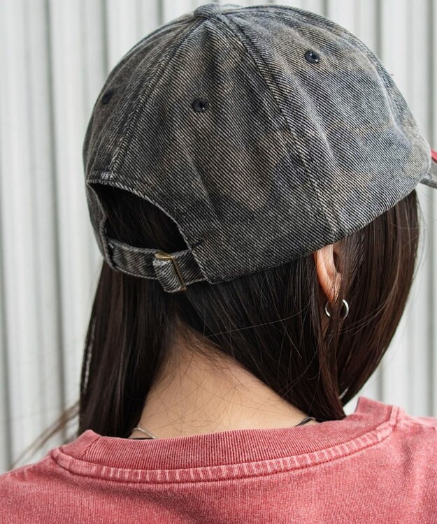 WEGO ナンバリングアップリケキャップ 柄1