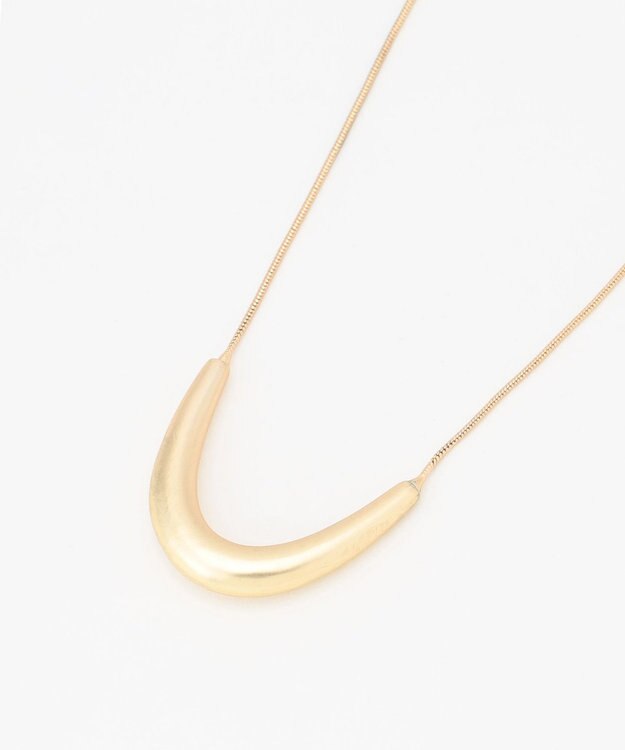 自由区 【カタログ掲載】メタル ネックレス マットゴールド