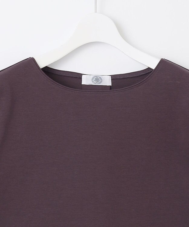 J.PRESS LADIES S TCポンチ ドッキング カットソー パープル系
