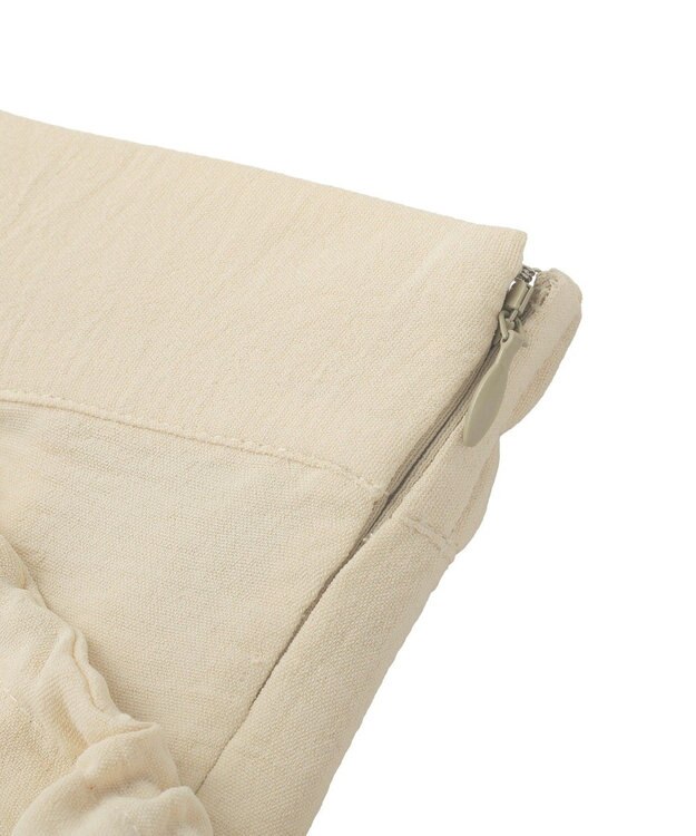 CRAFT STANDARD BOUTIQUE ドレープポケットデザインスカート Beige