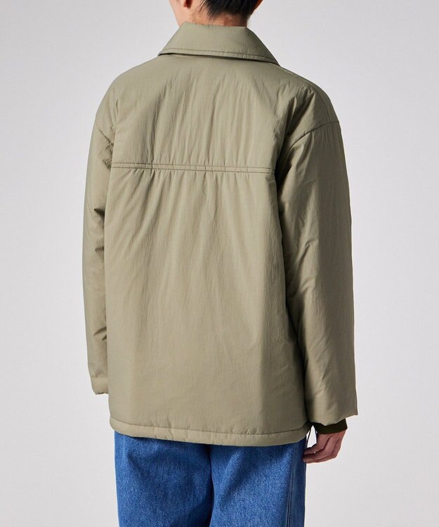 Paul Smith タフタ ショートコート グレイッシュベージュ