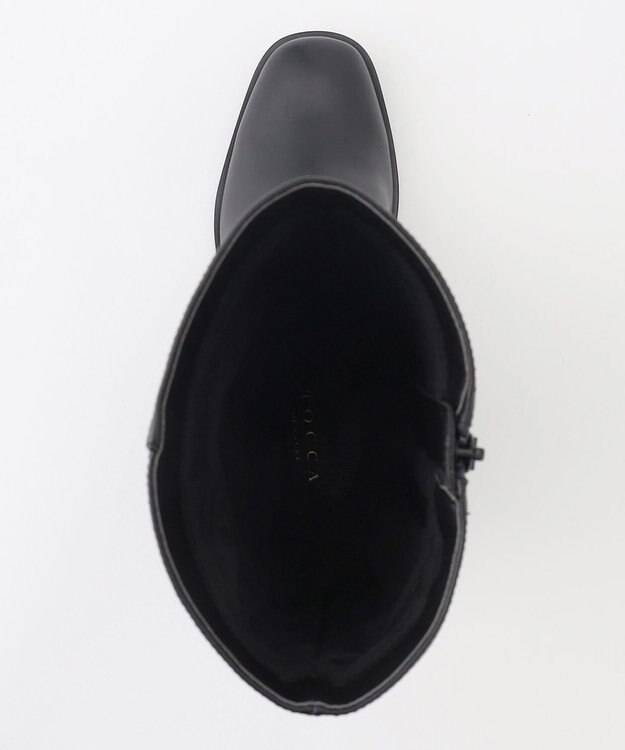 TOCCA BACK CHAIN LONGBOOTS ロングブーツ ブラック系