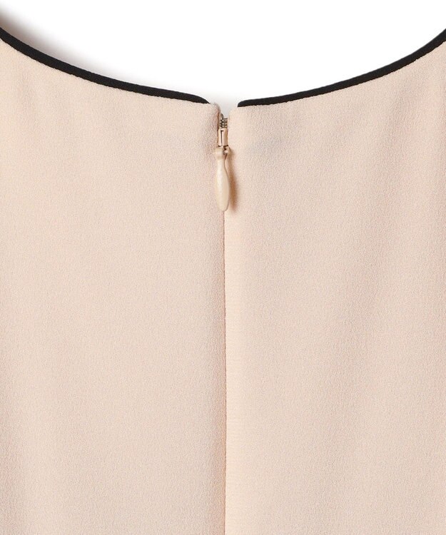 BEIGE， 【セットアップ対応】CINDY / クルーネックドレス Nude × Black