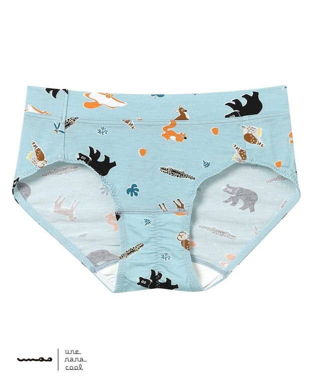 une nana cool MADE WITH 京都市動物園 サニタリーショーツ GY