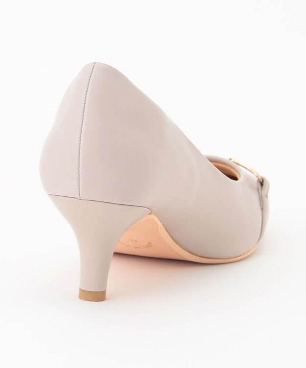 ANY SIS 【22.5～24.5cm】メタルビットレディライク パンプス ライトグレー