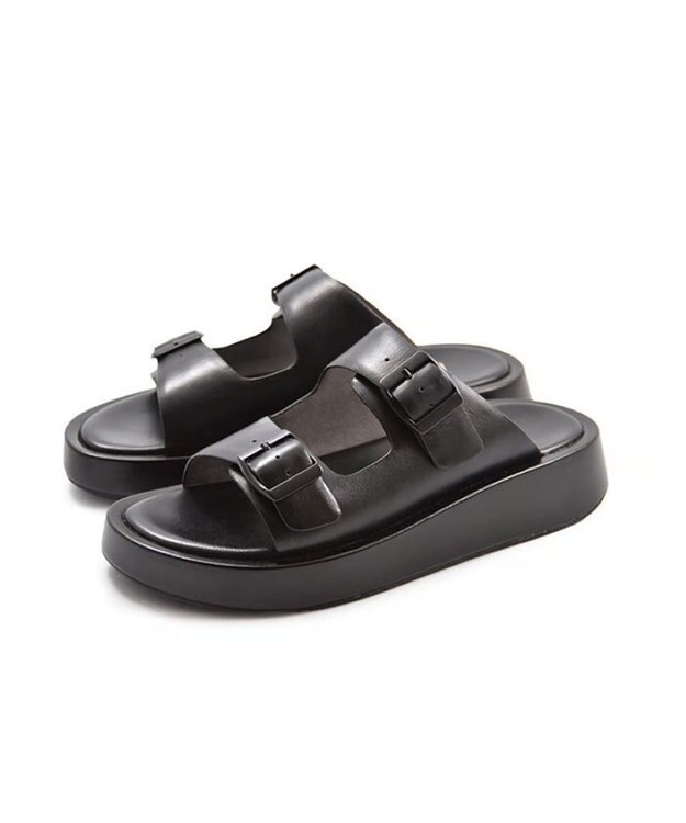 APOM プラットフォームサンダル35 ブラック