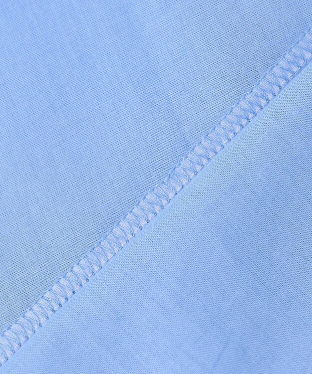 組曲 【WEB限定】ナチュラルローン ペプラムブラウス ブルー系