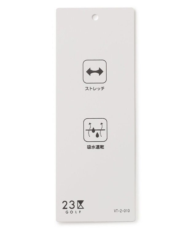 23区GOLF 【MEN】ドライタッチ細ストライプ柄パンツ ネイビー系2