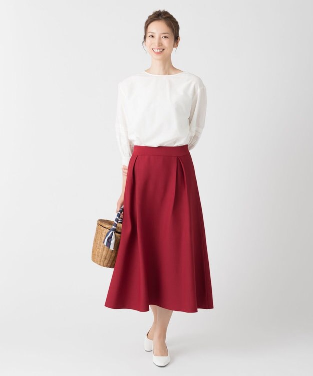 ONWARD Reuse Park 【自由区】ブラウス秋冬 オフホワイト