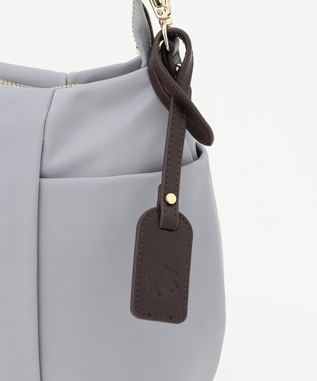 J.PRESS LADIES 【新色登場！・WEB限定カラーあり・2way】ナイロン ショルダー バッグ ライトグレー系