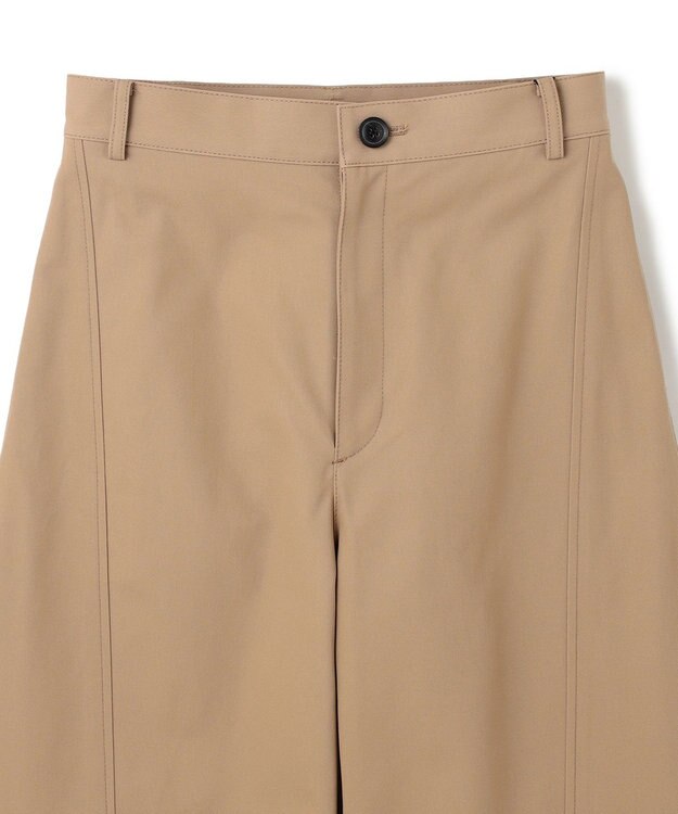 BEIGE， 【洗える】GAZANIA / コットンチノカービーパンツ Camel Beige