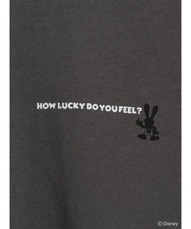 Green Parks オズワルド／バックプリント半袖ＴＥＥ Charcoal Gray