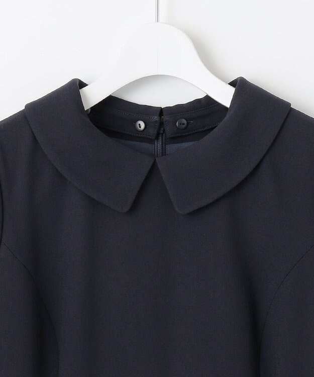 自由区 FORMAL 【お受験/セレモニーに】濃紺　洗える/衿取り外し　ワンピース+ジャケット ネイビー系