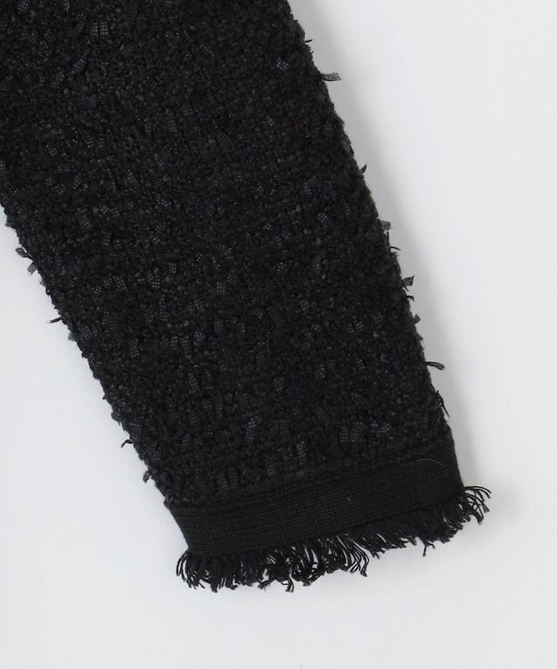 TOCCA 【洗える！】UNSNARL TWEED ドレス ブラック系