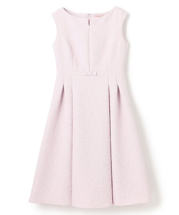 TOCCA 【WEB限定カラーあり】【消臭・洗える】RIBBON LABYRINTH JACQUARD ドレス ピンク系