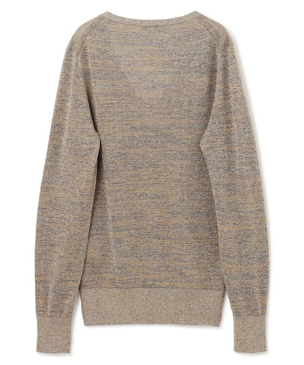 JOSEPH 【洗える】ルレックス　Vネックニット Metallic Spark