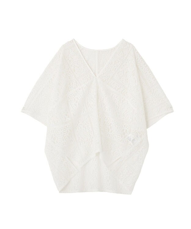 AMERICAN HOLIC レースコクーンプルオーバー Off White