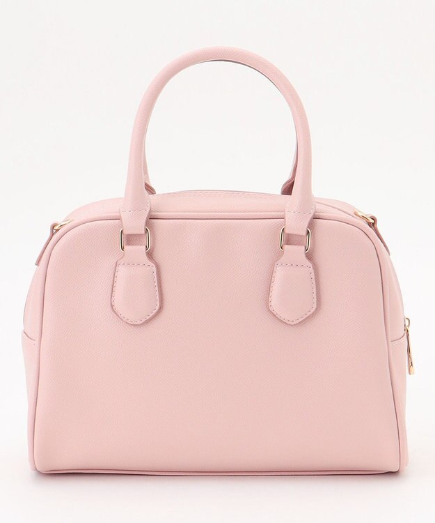 ANY SIS 【2WAY】チャーム付きスクエア ボストンバッグ ピンク