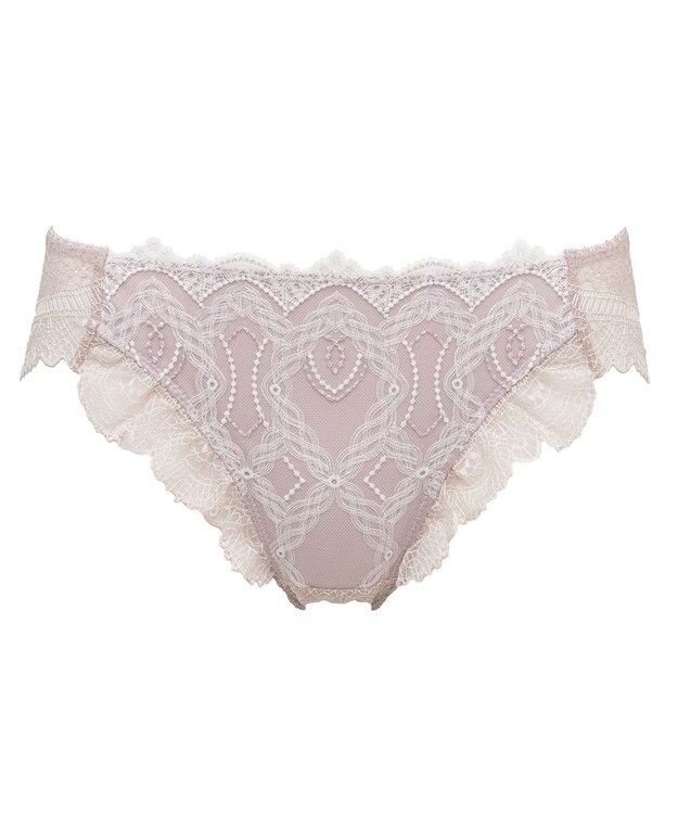 BRADELIS New York 【BRADELIS New York】ベルスタイルパンティ25A1 華やかなレースショーツ パールホワイト