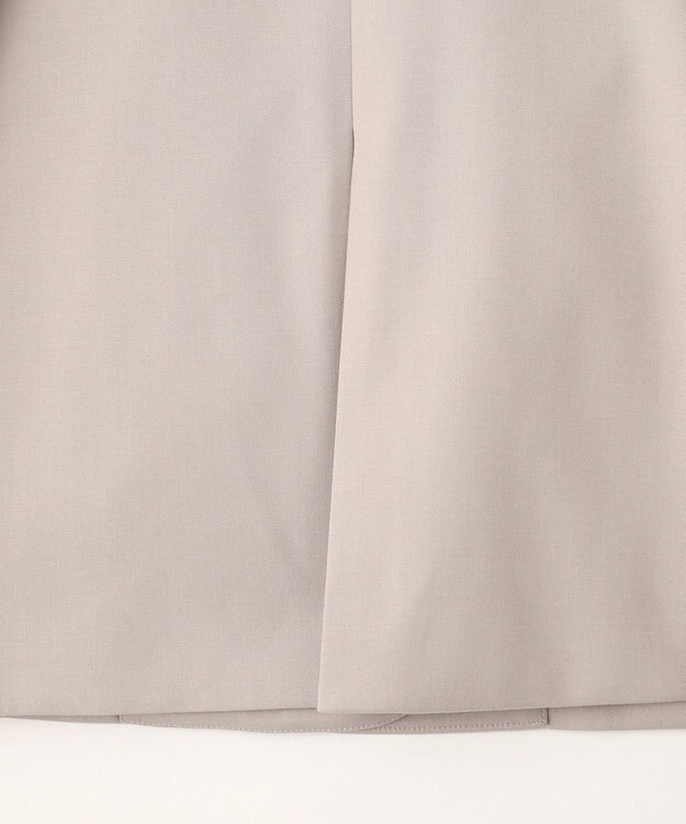 YECCA VECCA 金釦テーラードジャケット Gray Beige