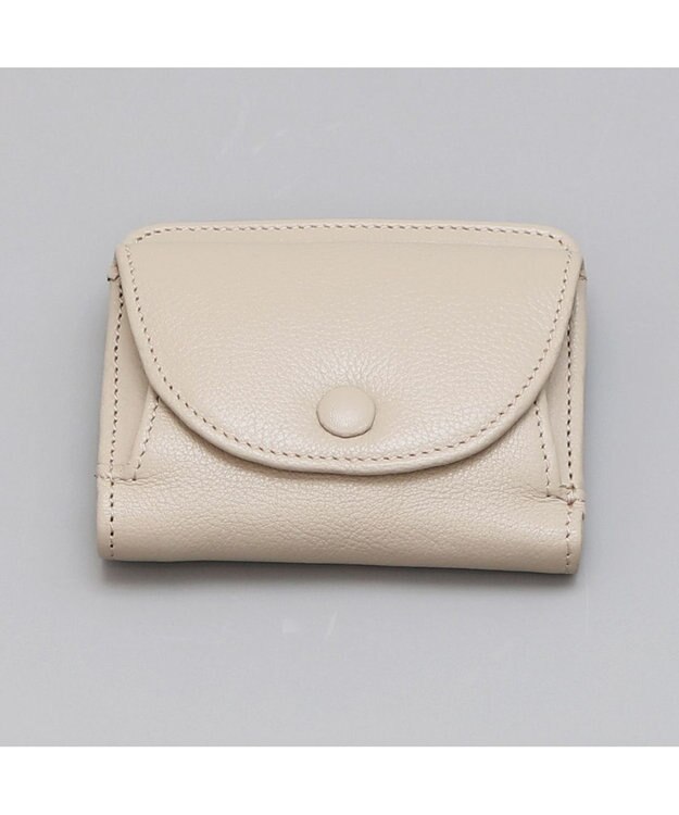 UNBILLION アトランタ ATLANTA / 牛革二つ折り財布 グレージュ