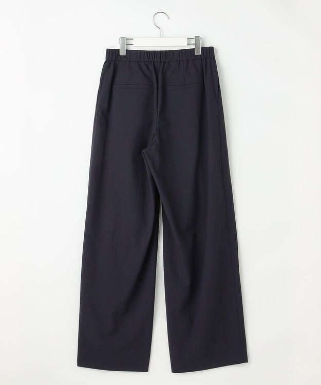 自由区 ファンクショナルブロード カーブパンツ ネイビー
