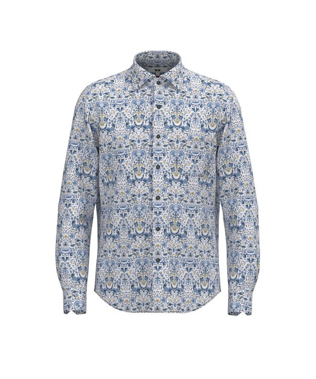 JOSEPH ABBOUD 【～8/２まで受注生産】【ジョセフ・アブード氏セレクト・英国LIBERTY社】リバティ シャツ アイボリー系