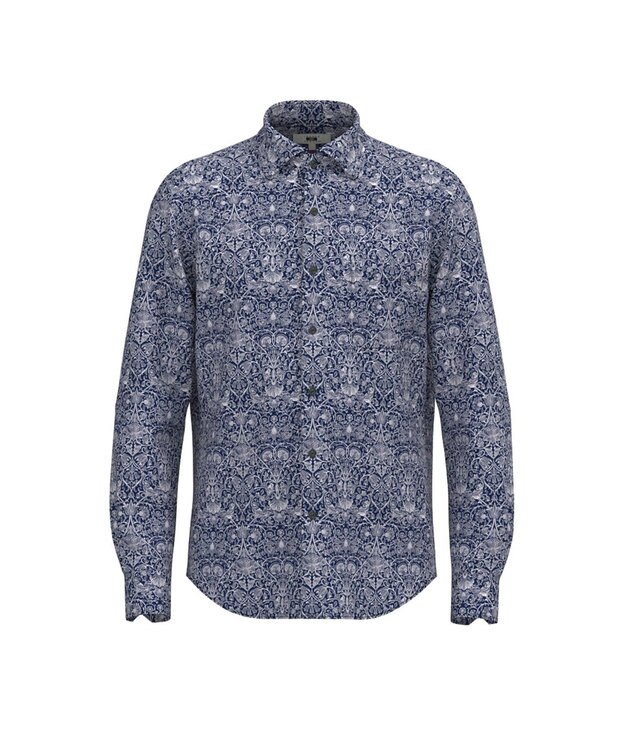 JOSEPH ABBOUD 【～8/２まで受注生産】【ジョセフ・アブード氏セレクト・英国LIBERTY社】リバティ シャツ ブラック系