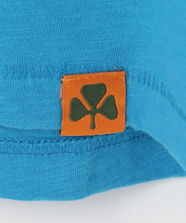 JOSEPH ABBOUD MOUNTAIN 【SPACE／UNISEX】オーガニックコットン ロゴＴシャツ ターコイズブルー系