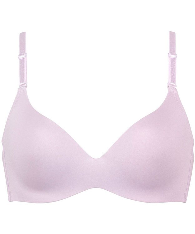 Wing ノンワイヤーブラ 【シンクロブラ】 動いてもズレにくい MB4015 ウイング／ワコール パープル