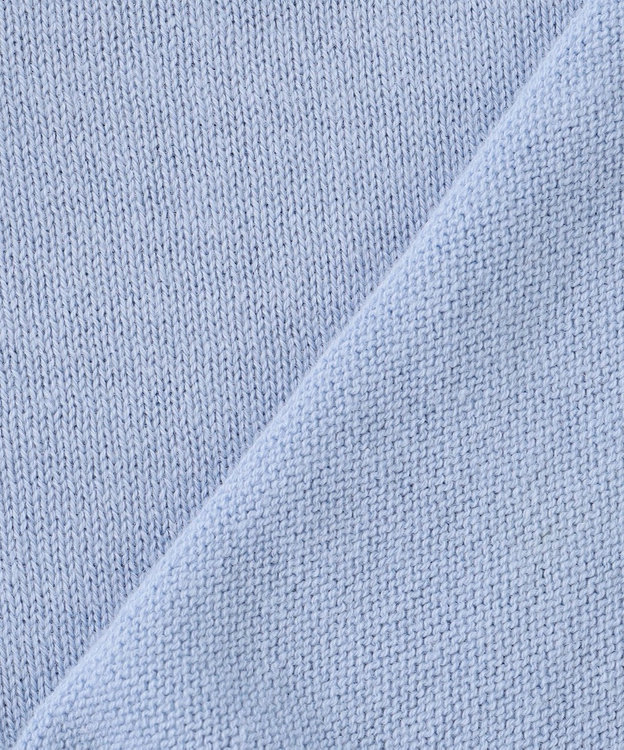 組曲 KIDS 【150-160㎝】リボンカラー カーディガン サックスブルー系