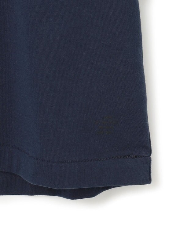 J.PRESS MEN 【J.PRESS ORIGINALS】Supima Recycle Jersey J.PRESS Logo T-shirt ネイビー系