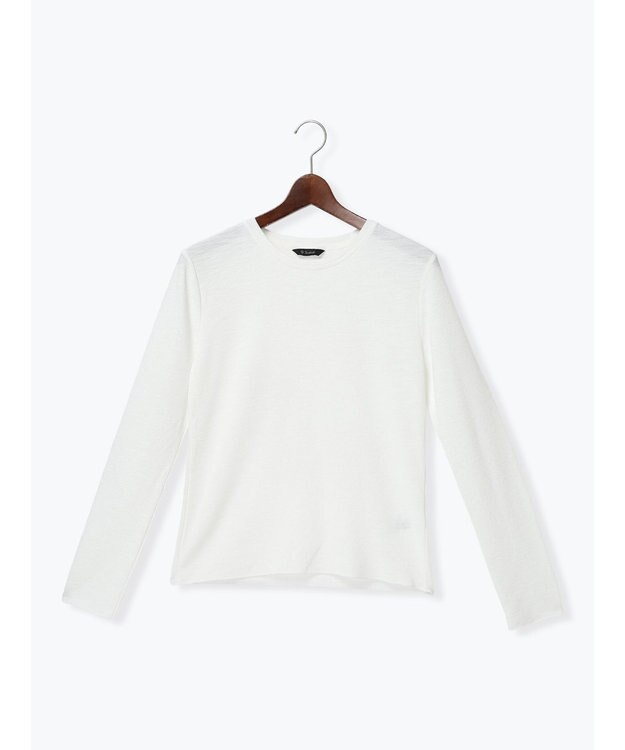 Te chichi スラブ天竺プルオーバー オフホワイト