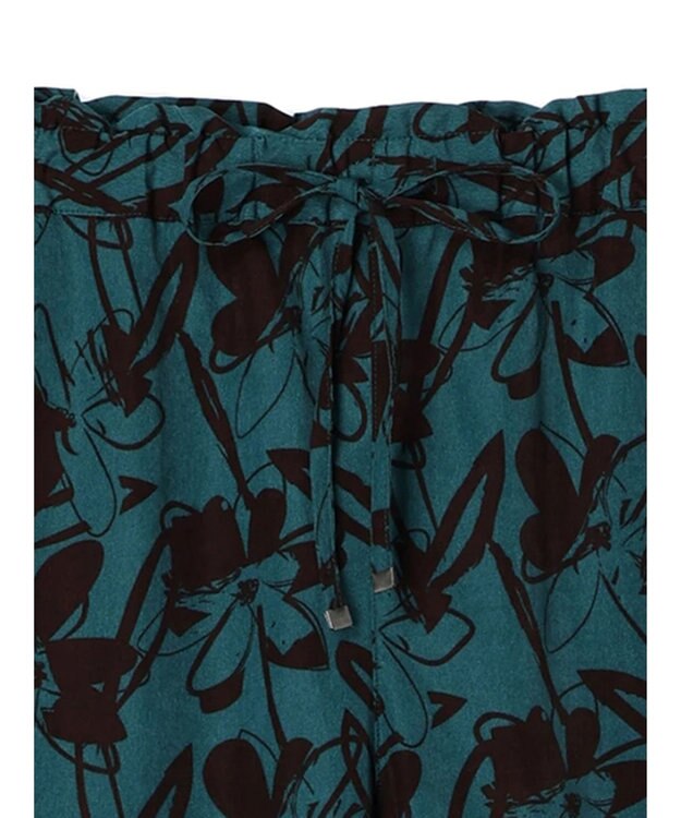 CRAFT STANDARD BOUTIQUE アートフラワーシャーリングパンツ Green