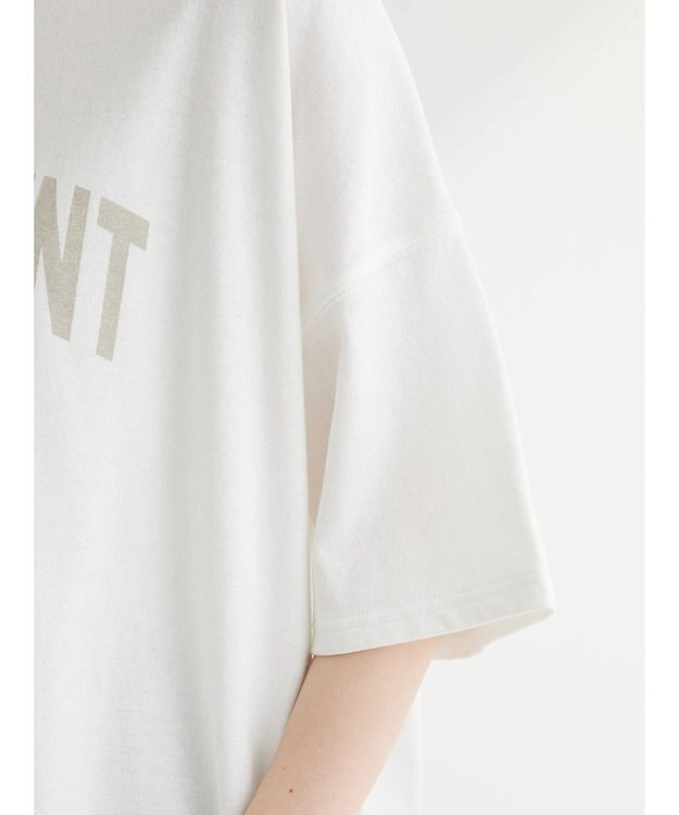 Green Parks カレッジロゴ半袖チュニック White