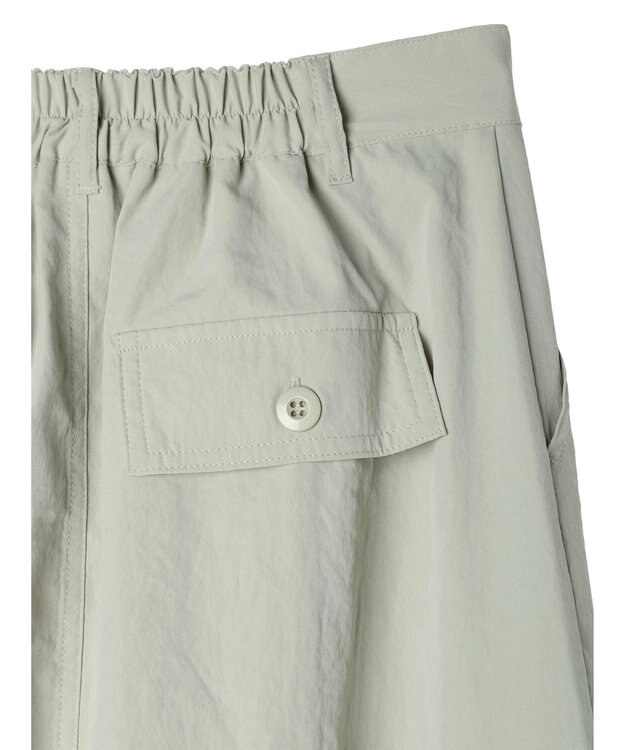 earth music&ecology バルーンカーゴスカート Light Green