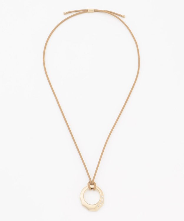 自由区 【カタログ掲載】スカーフリング ネックレス2 ゴールド系