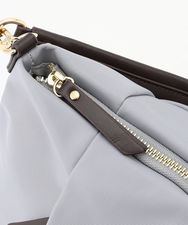J.PRESS LADIES 【新色登場！・WEB限定カラーあり・2way】ナイロン ショルダー バッグ ライトグレー系